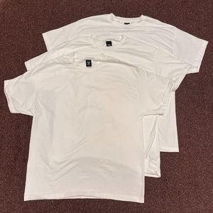 Hanes Beefy-T Unisex Heavyweight Cotton T-Shirt 3-Pack